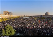 تجمع سوگواران رهبر شهید انقلاب -اصفهان