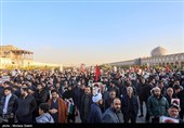 تجمع سوگواران رهبر شهید انقلاب -اصفهان