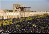 تجمع سوگواران رهبر شهید انقلاب -اصفهان