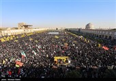 تجمع سوگواران رهبر شهید انقلاب -اصفهان