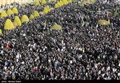 تجمع سوگواران رهبر شهید انقلاب -اصفهان