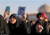 تجمع سوگواران رهبر شهید انقلاب -اصفهان