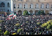 تجمع سوگواران رهبر شهید انقلاب -اصفهان