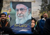 تجمع سوگواران رهبر شهید انقلاب در شیراز