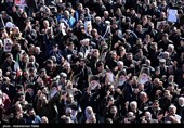 تجمع سوگواران رهبر شهید انقلاب در همدان