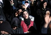 تجمع سوگواران رهبر شهید انقلاب در همدان