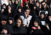 تجمع سوگواران رهبر شهید انقلاب در همدان