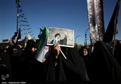 تجمع سوگواران رهبر شهید انقلاب در همدان