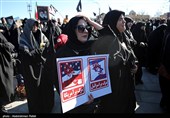 تجمع سوگواران رهبر شهید انقلاب در همدان