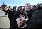 تجمع سوگواران رهبر شهید انقلاب در همدان
