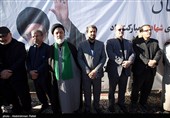 تجمع سوگواران رهبر شهید انقلاب در همدان