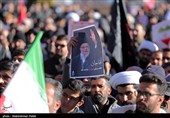 تجمع سوگواران رهبر شهید انقلاب در همدان