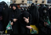 تجمع سوگواران رهبر شهید انقلاب در اهواز