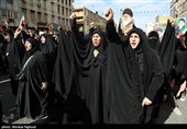 تجمع سوگواران رهبر شهید انقلاب در اهواز