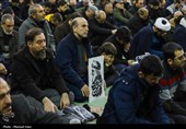 تجمع سوگواران رهبر شهید انقلاب در تبریز