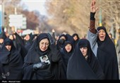 تجمع سوگواران رهبر شهید انقلاب در تبریز