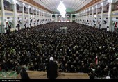 تجمع سوگواران رهبر شهید انقلاب در تبریز
