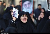 تجمع سوگواران رهبر شهید انقلاب در تبریز