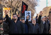 تجمع سوگواران رهبر شهید انقلاب در تبریز