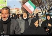 تجمع سوگواران رهبر شهید انقلاب در تبریز