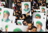 تجمع سوگواران رهبر شهید انقلاب در تبریز