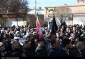مردم قزوین در سوگ شهادت رهبر مسلمین‌جهان