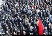 مردم قزوین در سوگ شهادت رهبر مسلمین‌جهان