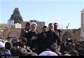 مردم قزوین در سوگ شهادت رهبر مسلمین‌جهان