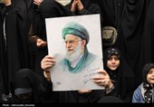 مردم قزوین در سوگ شهادت رهبر مسلمین‌جهان