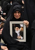 مردم قزوین در سوگ شهادت رهبر مسلمین‌جهان