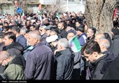 مردم قزوین در سوگ شهادت رهبر مسلمین‌جهان
