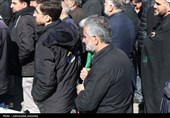 مردم قزوین در سوگ شهادت رهبر مسلمین‌جهان