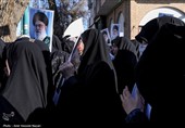 تجمع سوگواران رهبر شهید انقلاب در قزوین