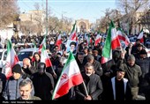 تجمع سوگواران رهبر شهید انقلاب در قزوین