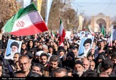 تجمع سوگواران رهبر شهید انقلاب در قزوین