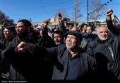 تجمع سوگواران رهبر شهید انقلاب در قزوین