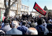 تجمع سوگواران رهبر شهید انقلاب در قزوین