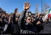 تجمع سوگواران رهبر شهید انقلاب در قزوین