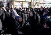 تجمع سوگواران رهبر شهید انقلاب در قزوین