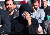 دسته عزاداری حسینه اعظم زنجان در پی شهادت رهبر انقلاب