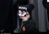 اجتماع عزاداری شهادت امام خامنه‌ای در همدان