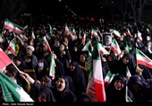 اجتماع سوگواران رهبر شهید انقلاب در قزوین