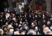 اجتماع سوگواران رهبر شهید انقلاب در قزوین