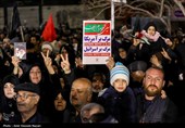 اجتماع سوگواران رهبر شهید انقلاب در قزوین