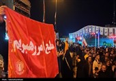 نمای جانسوز عزای خورشید؛ مردم استان مرکزی در سوگ رهبر