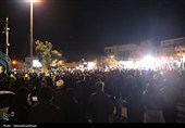 نمای جانسوز عزای خورشید؛ مردم استان مرکزی در سوگ رهبر