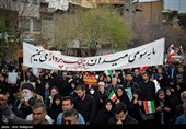 ملتی که از سوگ سرخ رهبر شهید خود حماسه ساخت+عکس