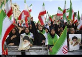 اجتماع مردم اهواز در پی شهادت رهبر معظم انقلاب