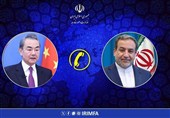 مباحثات هاتفیة بین وزیری خارجیة إیران والصین