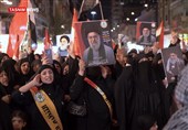 تشییع رمزی لقائد الثورة الإسلامیة الشهید الإمام السید علی الخامنئی فی الکاظمیة المقدسة